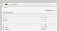 Desktop Screenshot of forum.klassik-karts.de